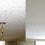 Texture Scraper's Remorse - Ceiling Popcorn Removed From A Concrete Ceiling In This North Vancouver Dining Room