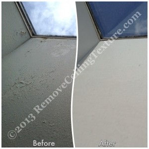 Cracked and peeling skylight fixed in New Westminster