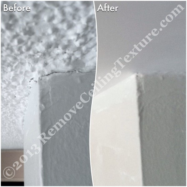 Why ceilings crack around the corners and how to fix them