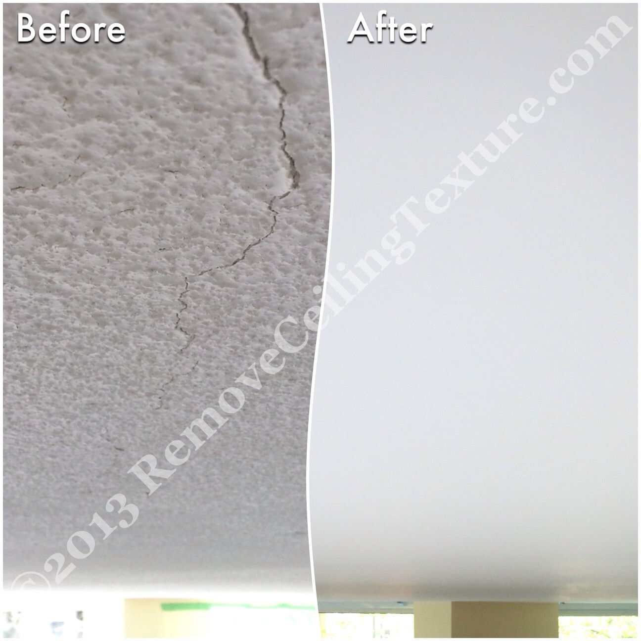 Why ceilings crack around the corners and how to fix them