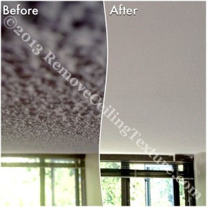 Popcorn Ceilings: Bedroom ceiling renovations at 3070 Guildford Way, Coquitlam