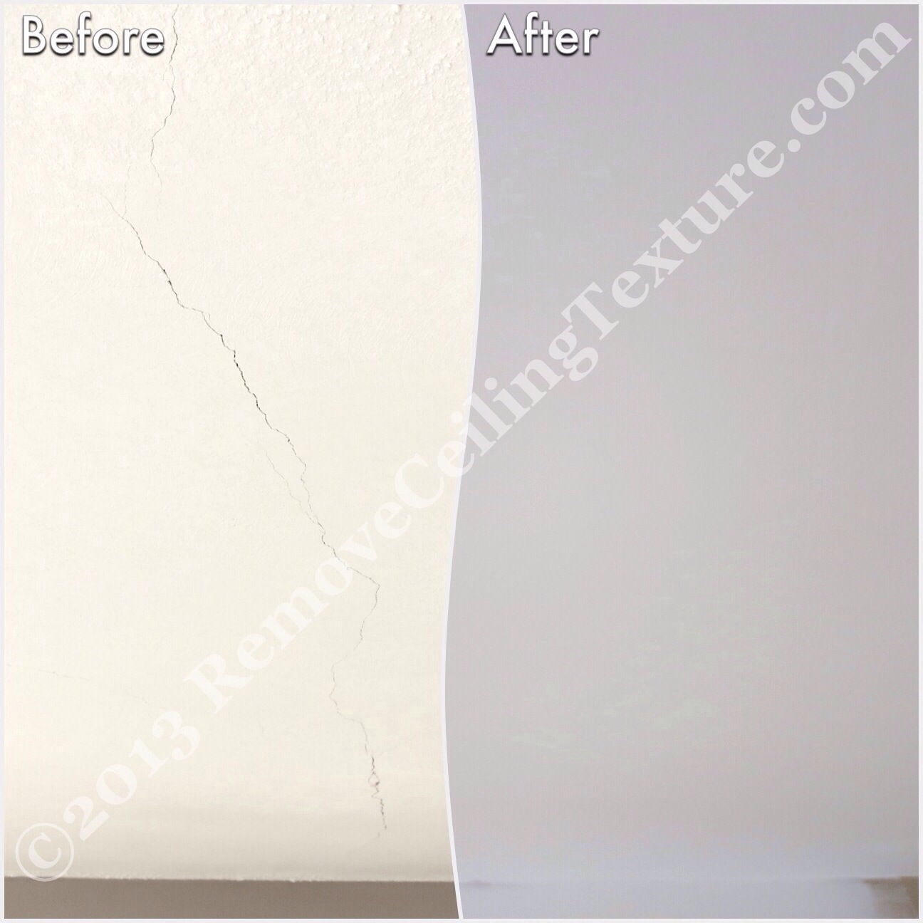 Why ceilings crack around the corners and how to fix them