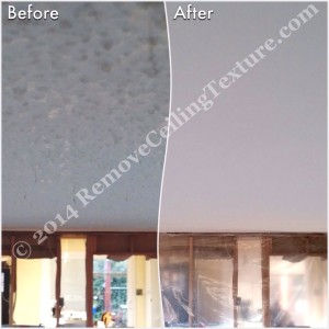 Ceiling Finishes:  Smooth Ceilings - Dining room in Port Coquitlam has the texture removed