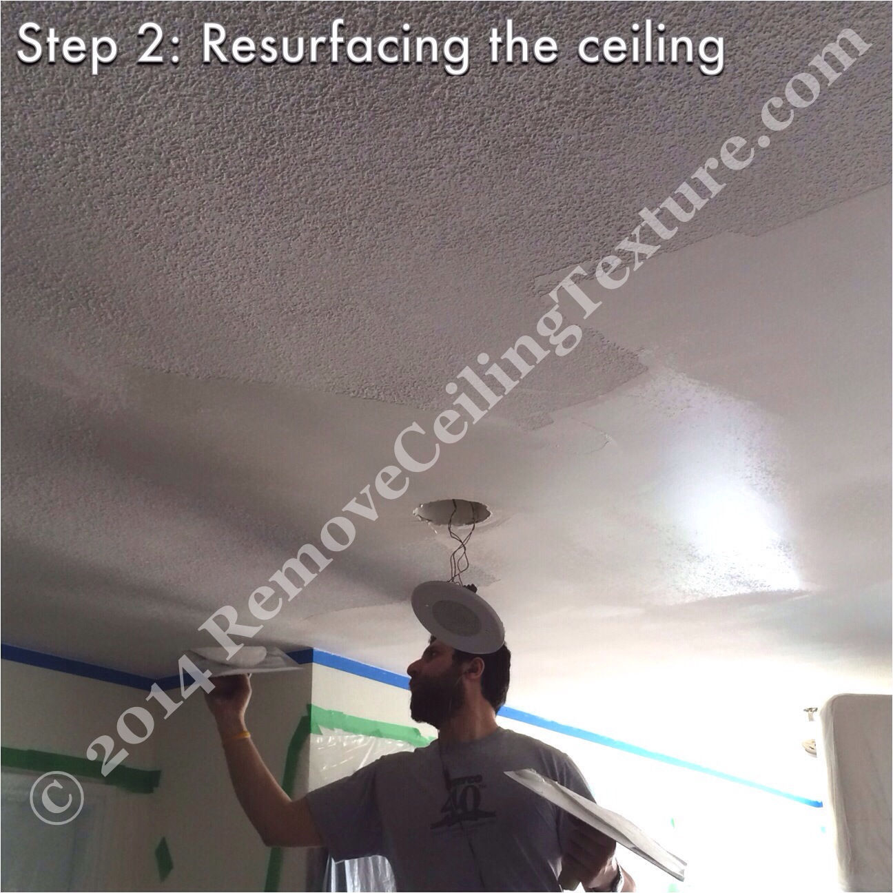 Removing Ceiling Texture