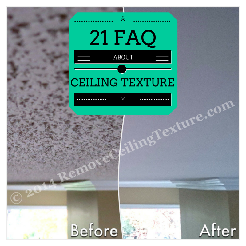 21 FAQ About Ceiling Texture